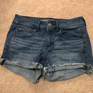 American Eagle blue jean shorts